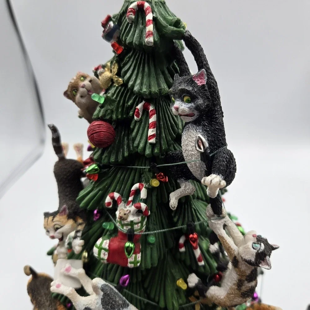 COMICAL CATS‎ Christmas Tree Danbury Mint 12